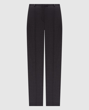 Loulou de Saison MALKA gray wool pants MALKA