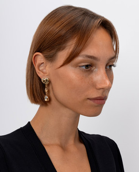 Twinset Gold earrings with crystals 262TA4033