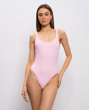 Versace Pink swimsuit with logo 10231621A17152