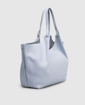Gianni Chiarini Dua blue leather tote bag BS9720RNGDBLTU