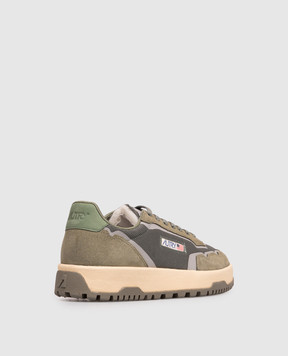 AUTRY Green WILDPACE combination sneakers LDLMAK02