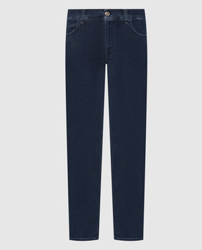 Stefano Ricci Blue jeans with monogram logo MFT63B2150TR162L