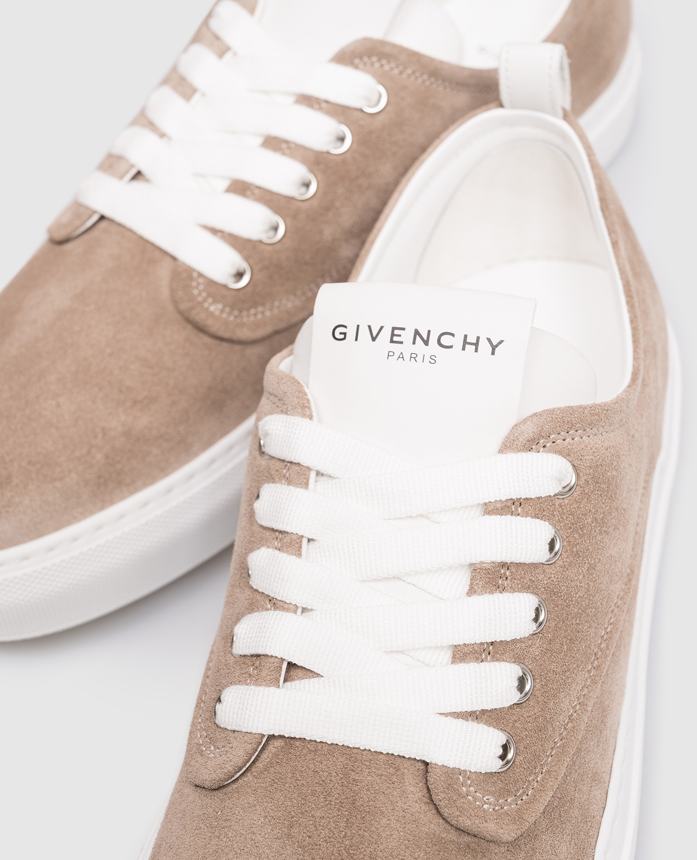 

New City brown suede sneakers with logo Givenchy