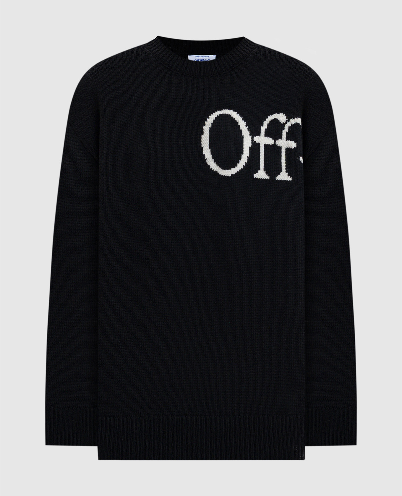 

Black wool sweater with OFF logo Off-White