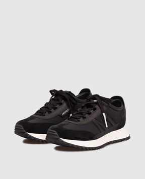Moncler Black Pacey2 logo combo sneakers L209A4M00130M7280