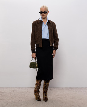 Bottega Veneta Brown suede jacket 875155V6QU0
