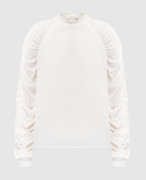 Twinset White blouse with logo 252TT2410