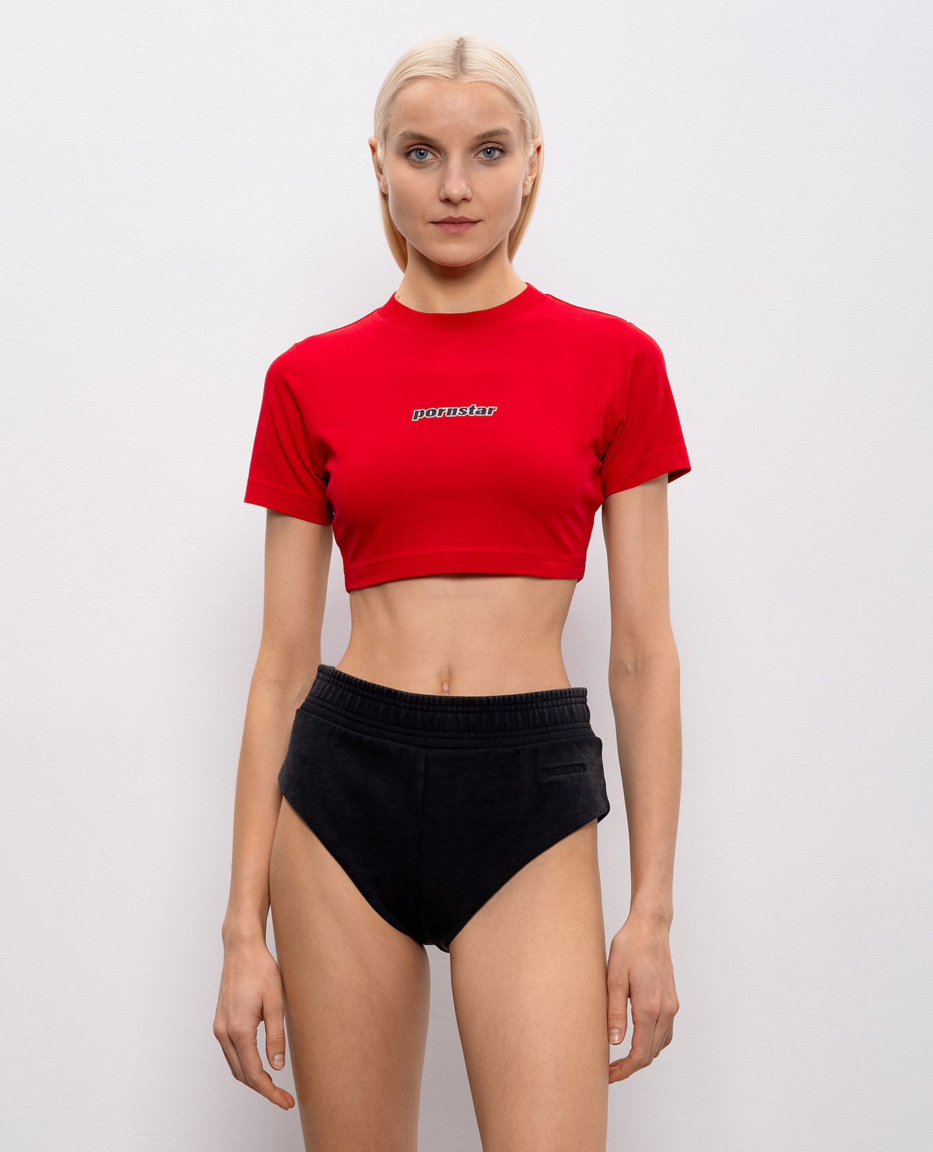 

Red top with print Vetements