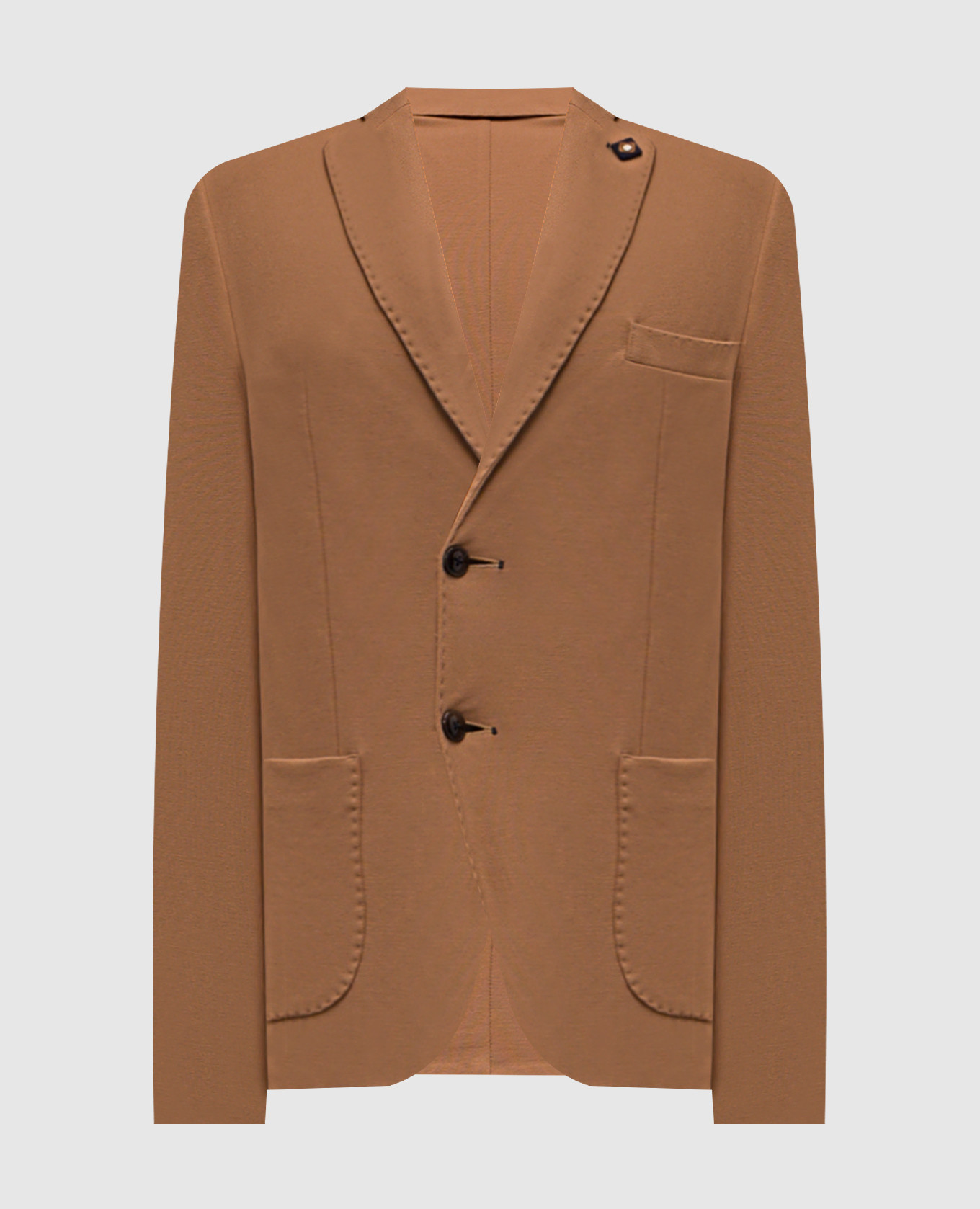 Brown blazer Exibit