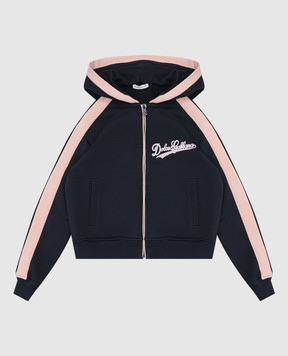 Dolce&Gabbana Children's blue sports jacket L5JWDRG7PWH