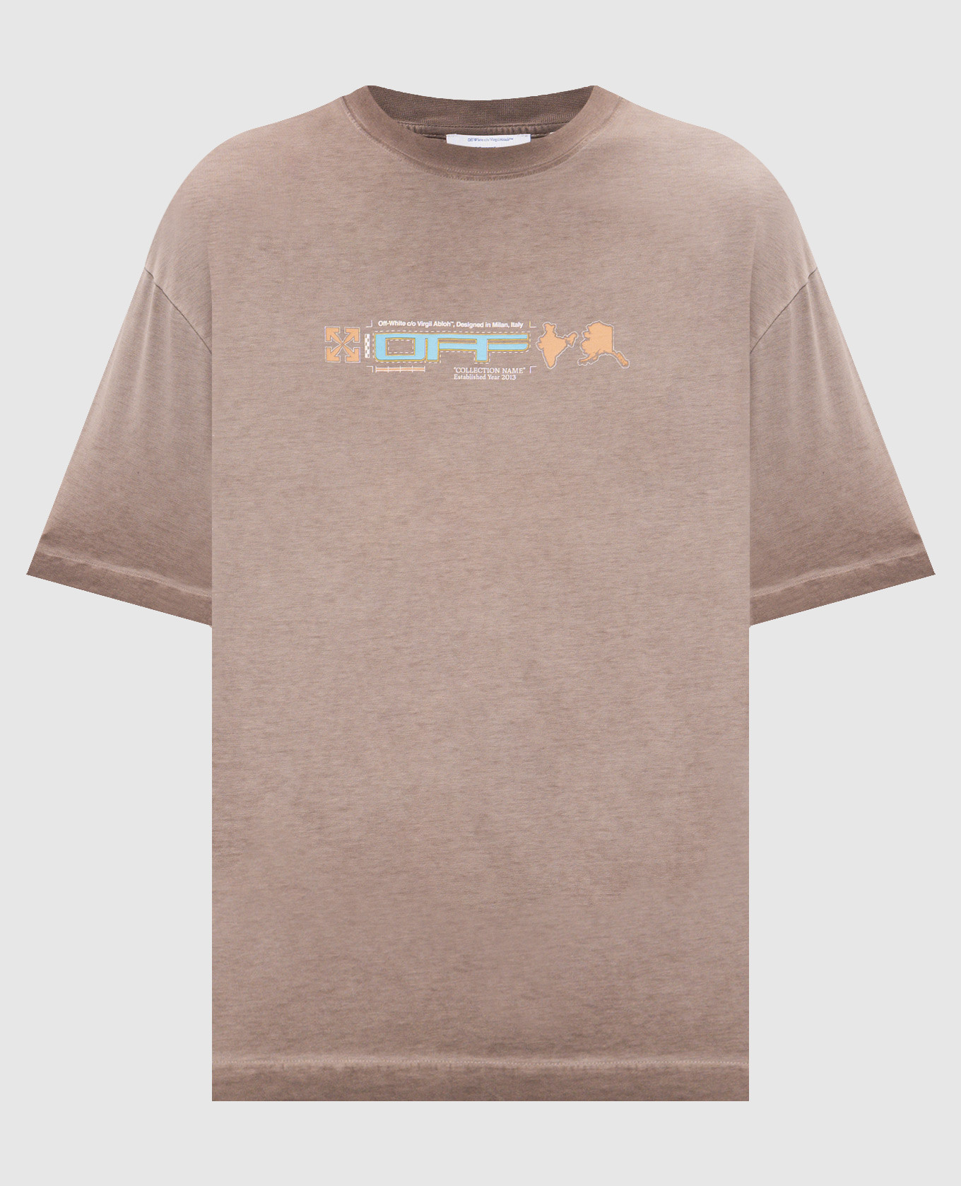Archi Geography Arrow Brown T-Shirt