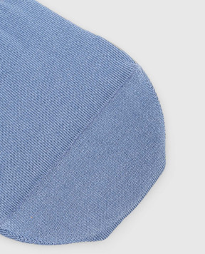 Bresciani ENNIO blue footprint socks MHE34UN3006SI