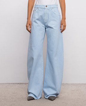 Gabriela Hearst Amoret blue jeans 4262013T130