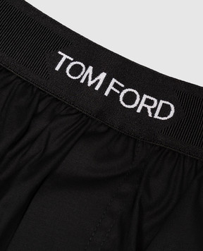 Tom Ford Black boxer briefs with logo pattern T4LE91950