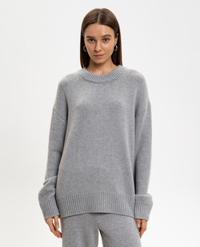 LISA YANG Renske gray cashmere sweater 2023214