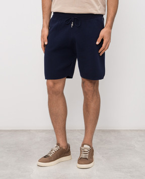 MooRER Blue KENITH shorts KENITHBERMUDAZR