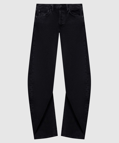 Black Spiral Jeans