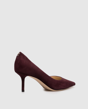 Jimmy Choo Purple suede Love shoes LOVE65BWJ