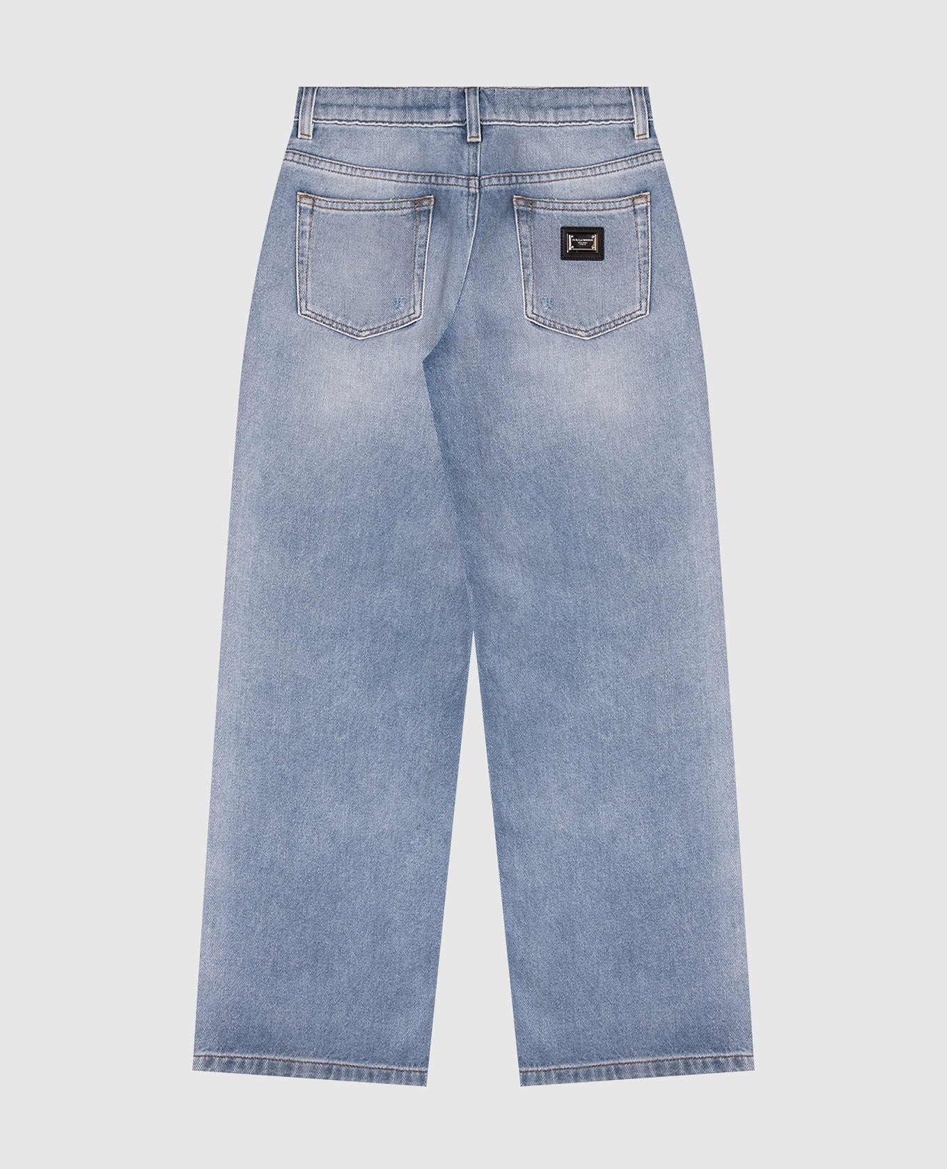 Children's blue jeans with holes Dolce&Gabbana 2