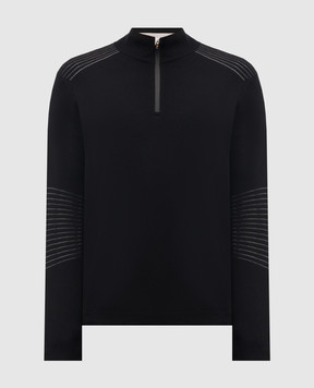 MooRER Black SCIORES wool jumper SCIORESET