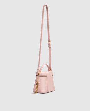 Balmain Pulse Vanity Pink Leather Crossbody Bag GN1BH004LOLP