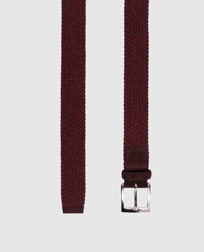 Orciani Burgundy belt Elast winter U08431EWI