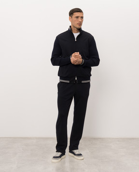 CAPOBIANCO Blue wool tracksuit 21M458BT00C21M704BT00