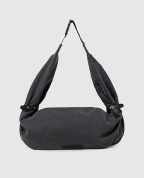 Juun.j Gray bag with logo patch JC69D4P024