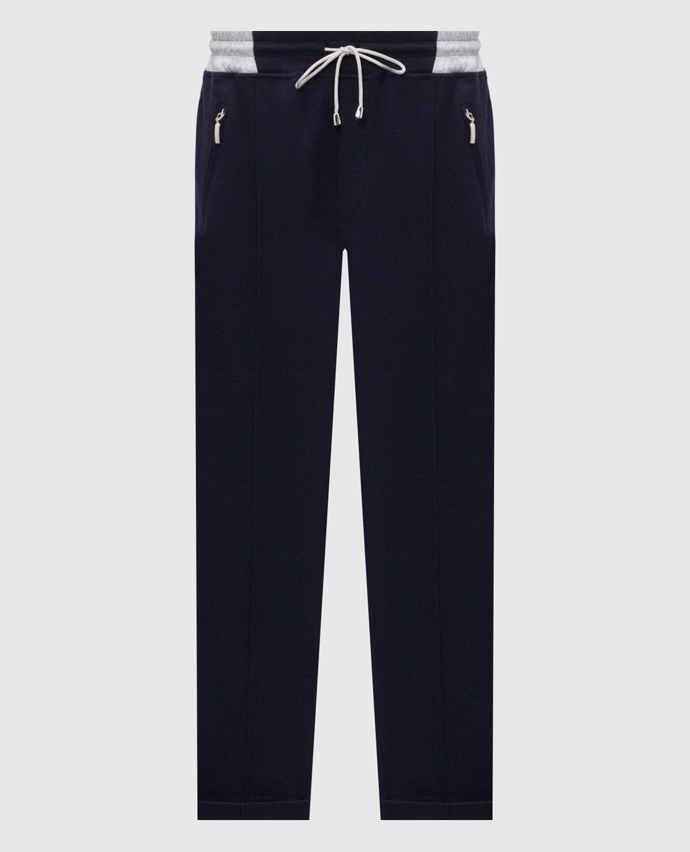 

Blue track pants with lapels Doriani Cashmere