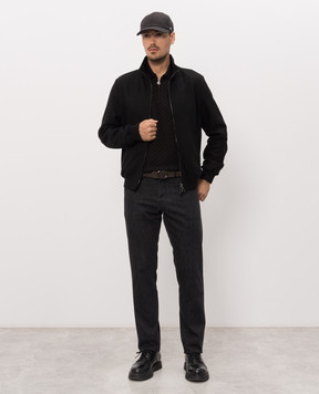 Stefano Ricci Black cashmere jacket MDJ63003105428