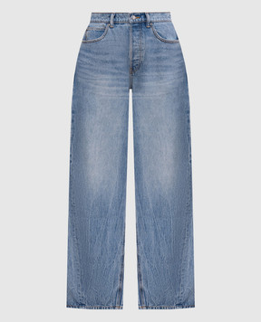 Alexander Wang Blue ripped banana jeans 4DC2264993