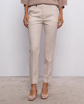 Peserico Beige wool pants A0471803472