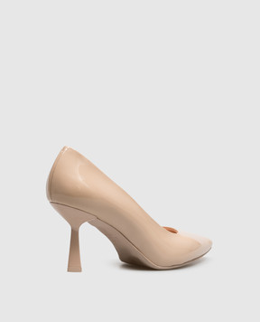 AGL Beige patent leather Alla shoes ALLA PUMP