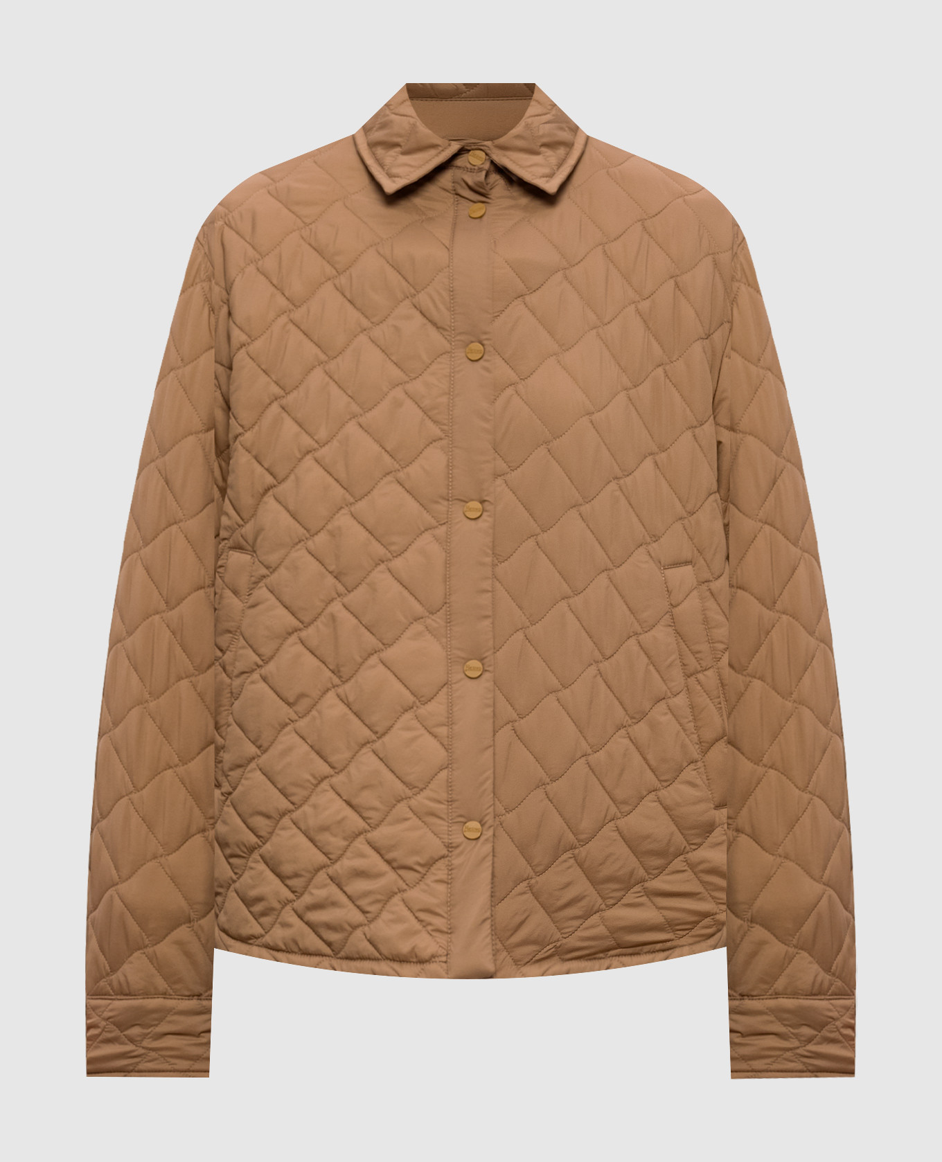 

Brown quilted jacket Herno