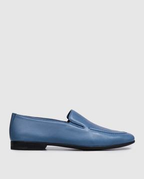 Stefano Ricci Blue leather loafers UC38G2361NPS