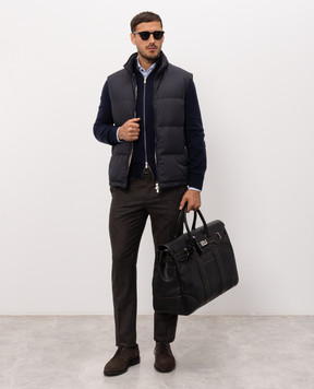 Brunello Cucinelli Blue cashmere cardigan M2200106