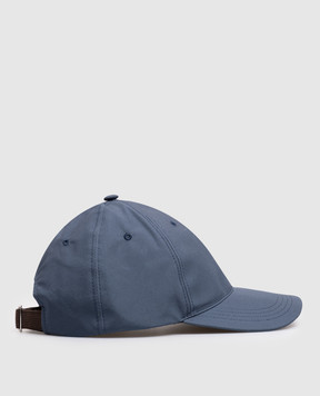 JW Anderson Blue cap with monogram embroidery AC0417FA0485m