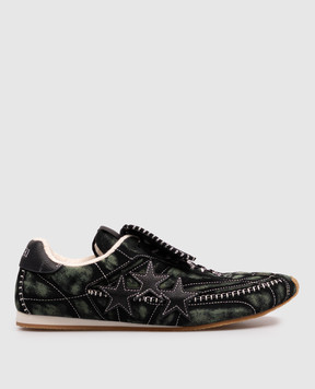 AMIRI Black suede Pacific sneakers AMSNSN1103