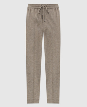 Iceberg Beige wool pants B1203104