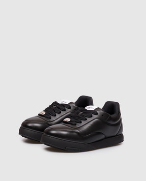 Givenchy Puffy Yard black leather sneakers BH00B7H1YM