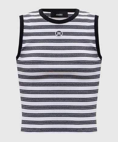 White striped T-shirt
