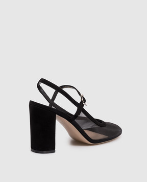 Gianvito Rossi Black slingbacks G9558485RIC