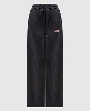 AMIRI Grey sweatpants with logo print AW426PA011