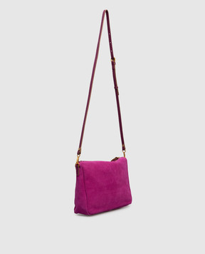 Gianni Chiarini Purple suede Nora bag BS10225CMPL