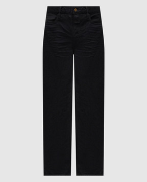 Fear of God Black jeans with logo patch FG25FW45454DNM