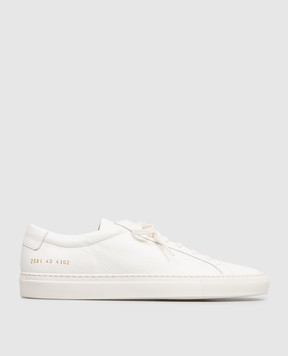 Common Project Ivory Achilles leather sneakers 2581