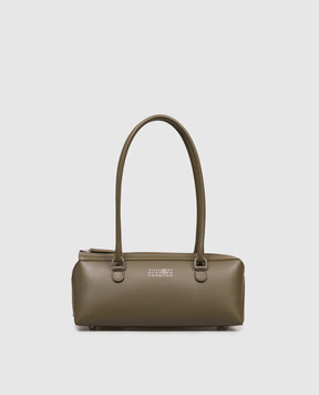 Maison Margiela MM6 Khaki Bauletto leather bag SB6ZH0040P9061