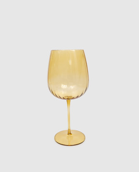 La Reine Set of yellow glasses ROMANTIC 6 pcs. OPIUM75ROMANTIC