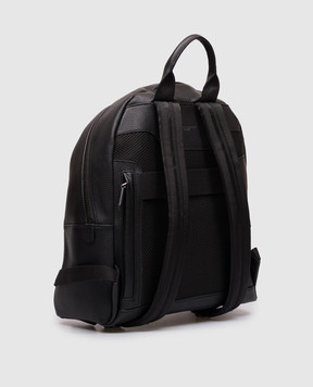 Gianni Chiarini Black leather backpack ZNUB20635GRNCRV