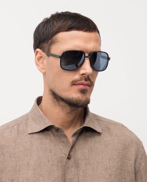 Stefano Ricci Blue Shield Sunglasses SG33UMEACET